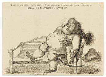 (SATIRE.) William Austin. Nature Displayd Both Serious and Comic in 12 Designs Dedicated to S. Foot Esqr.